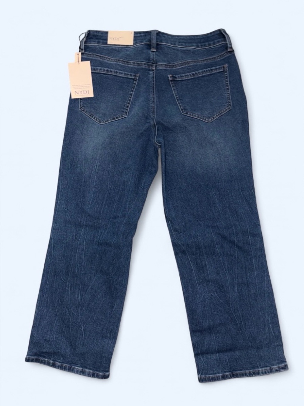 NYDJ NWT Relaxed Piper Crop Jeans, Straight Leg - Size 6 - Picture 4 of 6